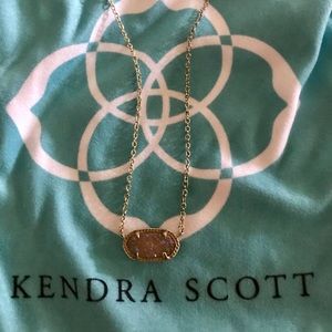 Kendra Scott pendant drusy necklace